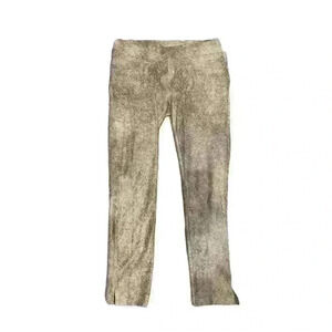 Lola Jeans Jeggings Cream and Gold Brown, size large